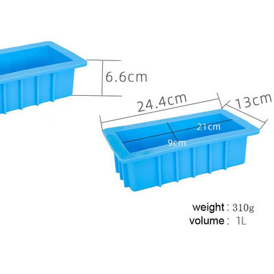 Stampo portatile per pane in silicone innocuo, 1000 ml, multiuso
