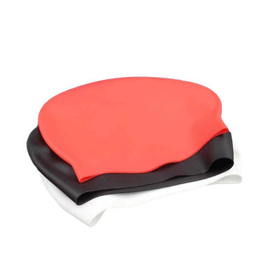 Forniture in gomma siliconica impermeabile Cuffia da nuoto morbida multicolore