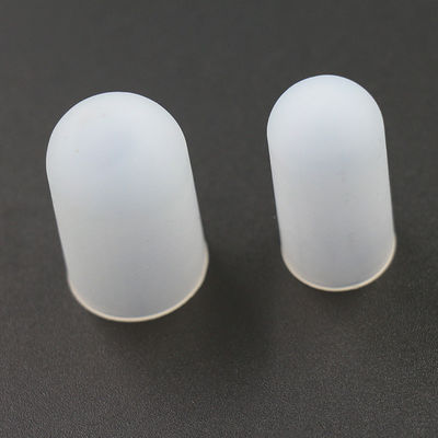 Culle bianche impermeabili del dito del silicone, manica non tossica del dito di compressione del silicone