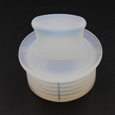 Bungs durevoli del barilotto di vino del silicone inodoro, tappo di gomma trasparente della boccetta
