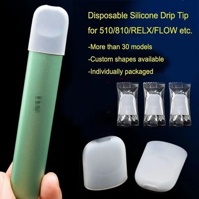Silicone pratico non tossico della punta del gocciolamento, punte resistenti al calore della sigaretta di E