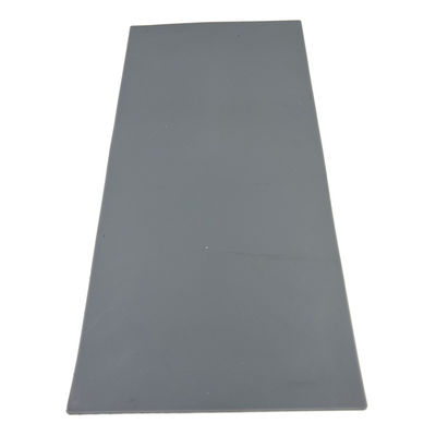 Spessore 2mm di Grey Stretchable Silicone Rubber Sheet ad alta temperatura
