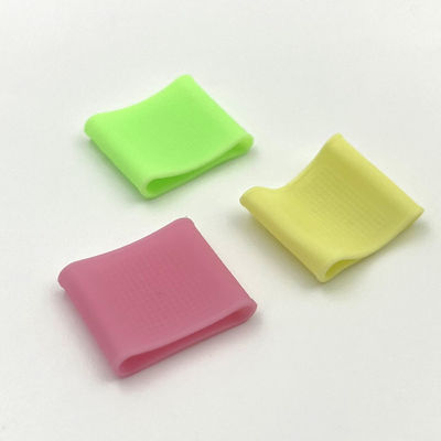 Protezioni elastiche innocue per le dita in silicone, maniche per dita in gel di silicone resistenti all'usura