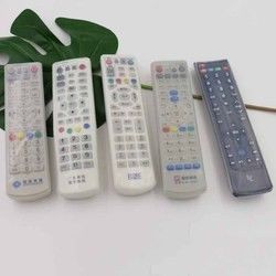 Caso trasparente della copertura del manicotto del silicone di varia dimensione di alta qualità per il telecomando condizionatore d'aria/della TV