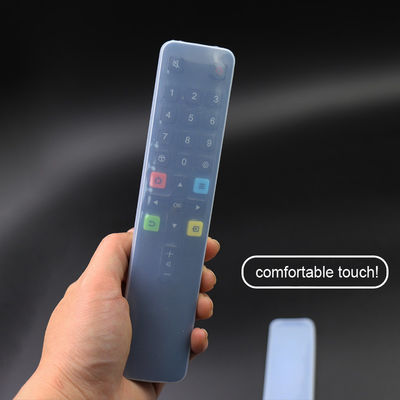Copertura telecomandata trasparente antipolvere impermeabile del silicone TV per il telecomando di TCL RC801C