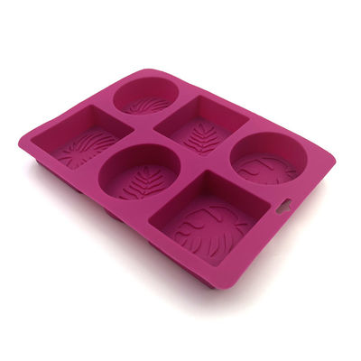 Stampo per sapone in silicone pratico atossico resistente al calore 22,5x17x2,8 cm