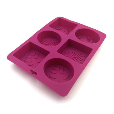 Stampo per sapone in silicone pratico atossico resistente al calore 22,5x17x2,8 cm