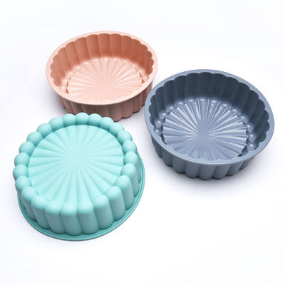 Stampo per torta in silicone girasole multicolore riutilizzabile 19,5x6,1 cm