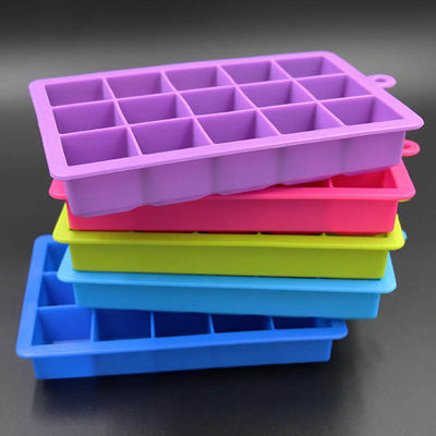 Vassoio per ghiaccio flessibile in silicone inodore, stampo per cubetti di ghiaccio per whisky senza BPA