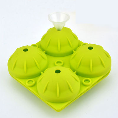 Stampo per ghiaccio in silicone Bourbon Ball 12x12x5cm portatile per cocktail