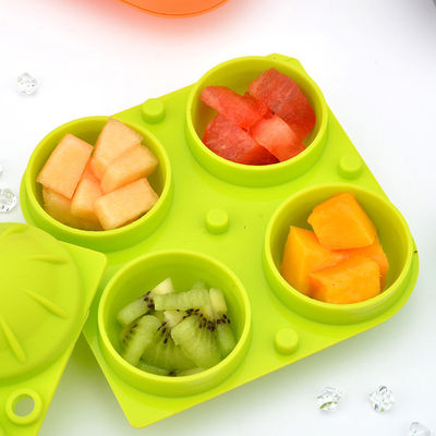 Stampo per ghiaccio in silicone Bourbon Ball 12x12x5cm portatile per cocktail