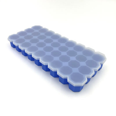 Muffe insipide del vassoio del ghiaccio resistenti al calore, mini vassoi del cubetto di ghiaccio del silicone non tossico