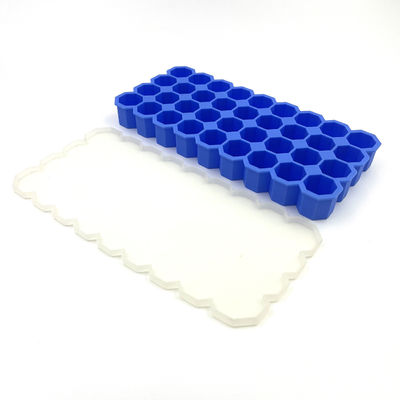 Muffe insipide del vassoio del ghiaccio resistenti al calore, mini vassoi del cubetto di ghiaccio del silicone non tossico