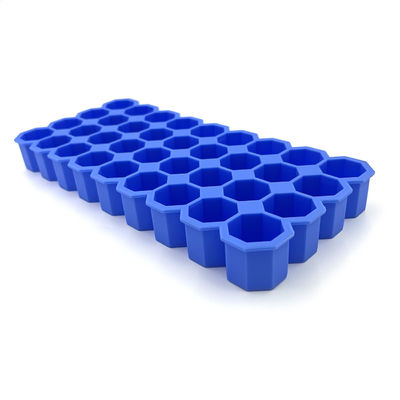 Muffe insipide del vassoio del ghiaccio resistenti al calore, mini vassoi del cubetto di ghiaccio del silicone non tossico