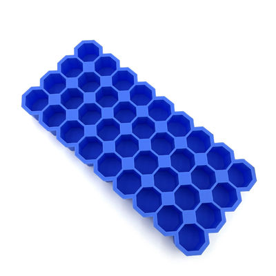 Muffe insipide del vassoio del ghiaccio resistenti al calore, mini vassoi del cubetto di ghiaccio del silicone non tossico