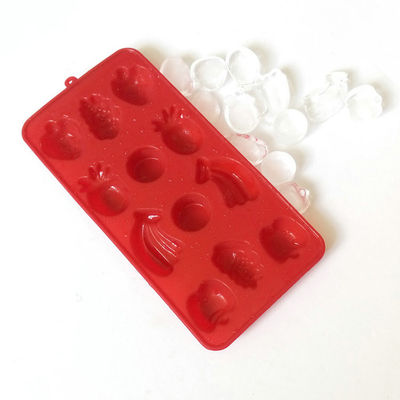 Stampo per ghiaccio in silicone al cioccolato senza BPA antiaderente a forma multipla atossico