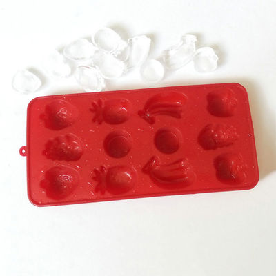 Stampo per ghiaccio in silicone al cioccolato senza BPA antiaderente a forma multipla atossico