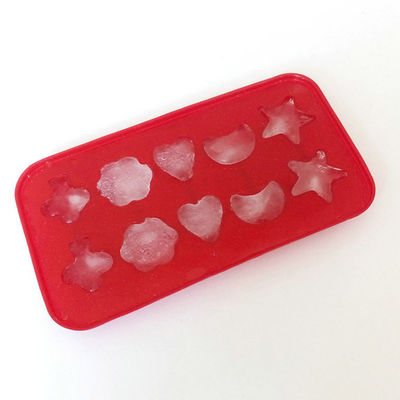 Stampo per ghiaccio in silicone al cioccolato senza BPA antiaderente a forma multipla atossico