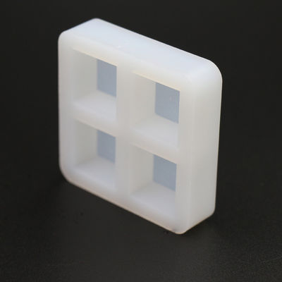 Stampo per cubetti di ghiaccio quadrati in silicone inodore 60x60x15mm multiuso