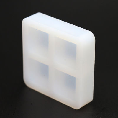 Stampo per cubetti di ghiaccio quadrati in silicone inodore 60x60x15mm multiuso