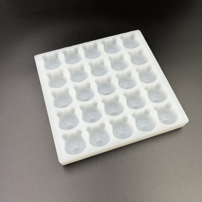 Stampi per caramelle dure in silicone inodore riutilizzabili, 25 stampi per orsetti gommosi pratici a cavità