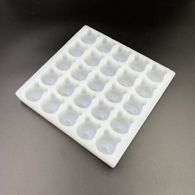 Stampi per caramelle dure in silicone inodore riutilizzabili, 25 stampi per orsetti gommosi pratici a cavità