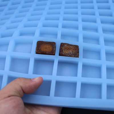 Stampo per caramelle in silicone quadrato a 224 cavità resistente al calore per caramello