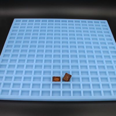 Stampo per caramelle in silicone quadrato a 224 cavità resistente al calore per caramello