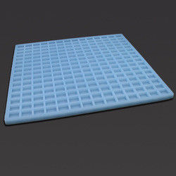 Stampo per caramelle in silicone quadrato a 224 cavità resistente al calore per caramello