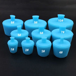 Tappo del barilotto in silicone a tenuta stagna per bevande, tappi per bottiglie di vino in silicone inodore
