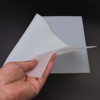 Foglio di isolamento termico in gomma siliconica bianco latteo spessore 0,1 mm 0,2 mm 1 mm