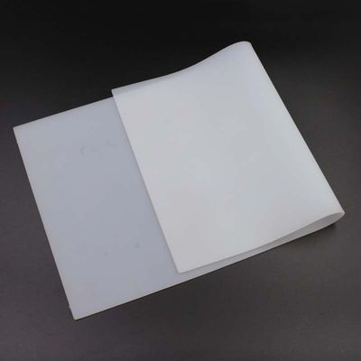 Foglio di isolamento termico in gomma siliconica bianco latteo spessore 0,1 mm 0,2 mm 1 mm