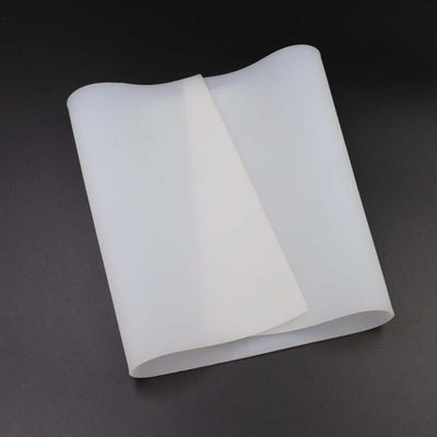 Foglio di isolamento termico in gomma siliconica bianco latteo spessore 0,1 mm 0,2 mm 1 mm