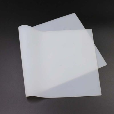 Foglio di isolamento termico in gomma siliconica bianco latteo spessore 0,1 mm 0,2 mm 1 mm