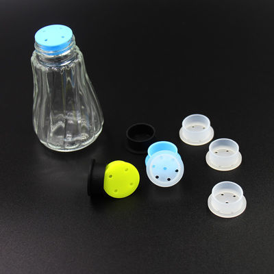 Tappo in silicone traspirante robusto non tossico, tappi per sale e pepe impermeabili
