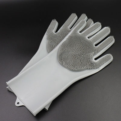 cucina Guanti multicolori di lavaggio del piatto del silicone, guanti amichevoli della mano del silicone di Eco