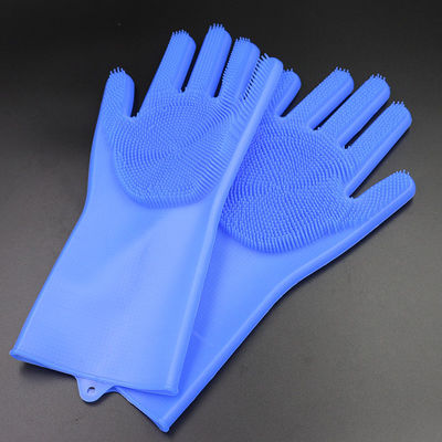 cucina Guanti multicolori di lavaggio del piatto del silicone, guanti amichevoli della mano del silicone di Eco