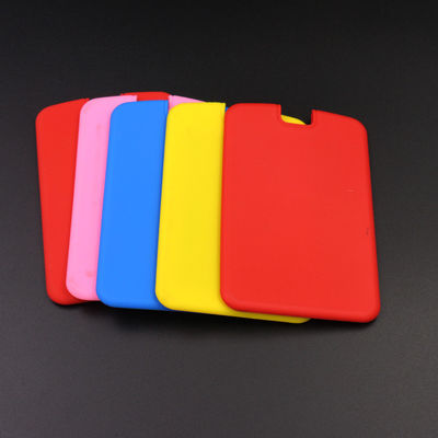 Porta carte d'identità in silicone resistente multicolore multiuso impermeabile