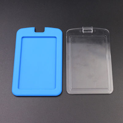 Porta carte d'identità in silicone resistente multicolore multiuso impermeabile