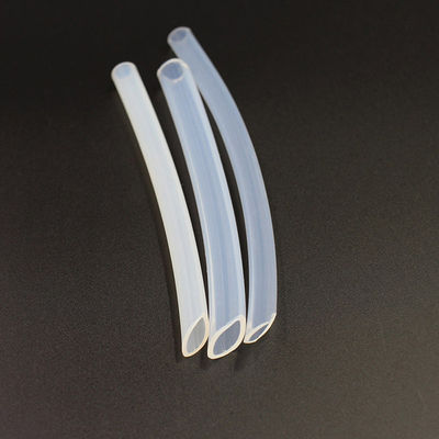 Chiaro tubo portatile industriale del silicone, tubo trasparente flessibile inodoro del silicone