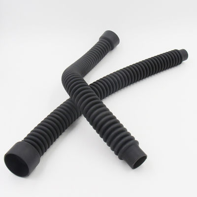 Durevole tubo flessibile in silicone nero multiuso non tossico pratico