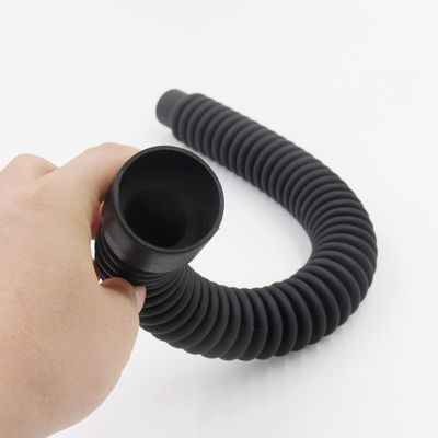 Durevole tubo flessibile in silicone nero multiuso non tossico pratico