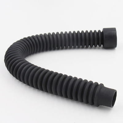 Durevole tubo flessibile in silicone nero multiuso non tossico pratico