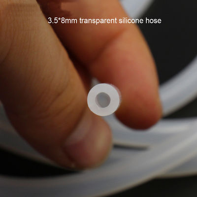 Tubo flessibile in silicone trasparente inodore 2x4mm 3x5mm 5x7mm Espandibile
