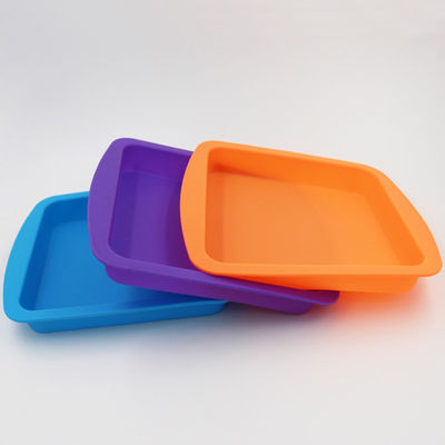 Stampo per torta in silicone per uso domestico senza BPA Pratica forma quadrata