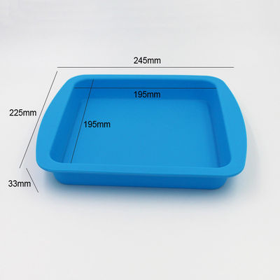 Stampo per torta in silicone per uso domestico senza BPA Pratica forma quadrata