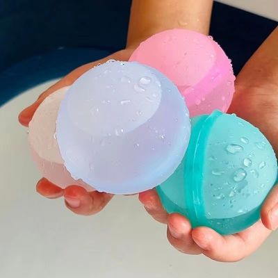 Palloni riutilizzabili delle palle della bomba dell'acqua del silicone per i giochi dell'acqua della spiaggia dello stagno dei bambini